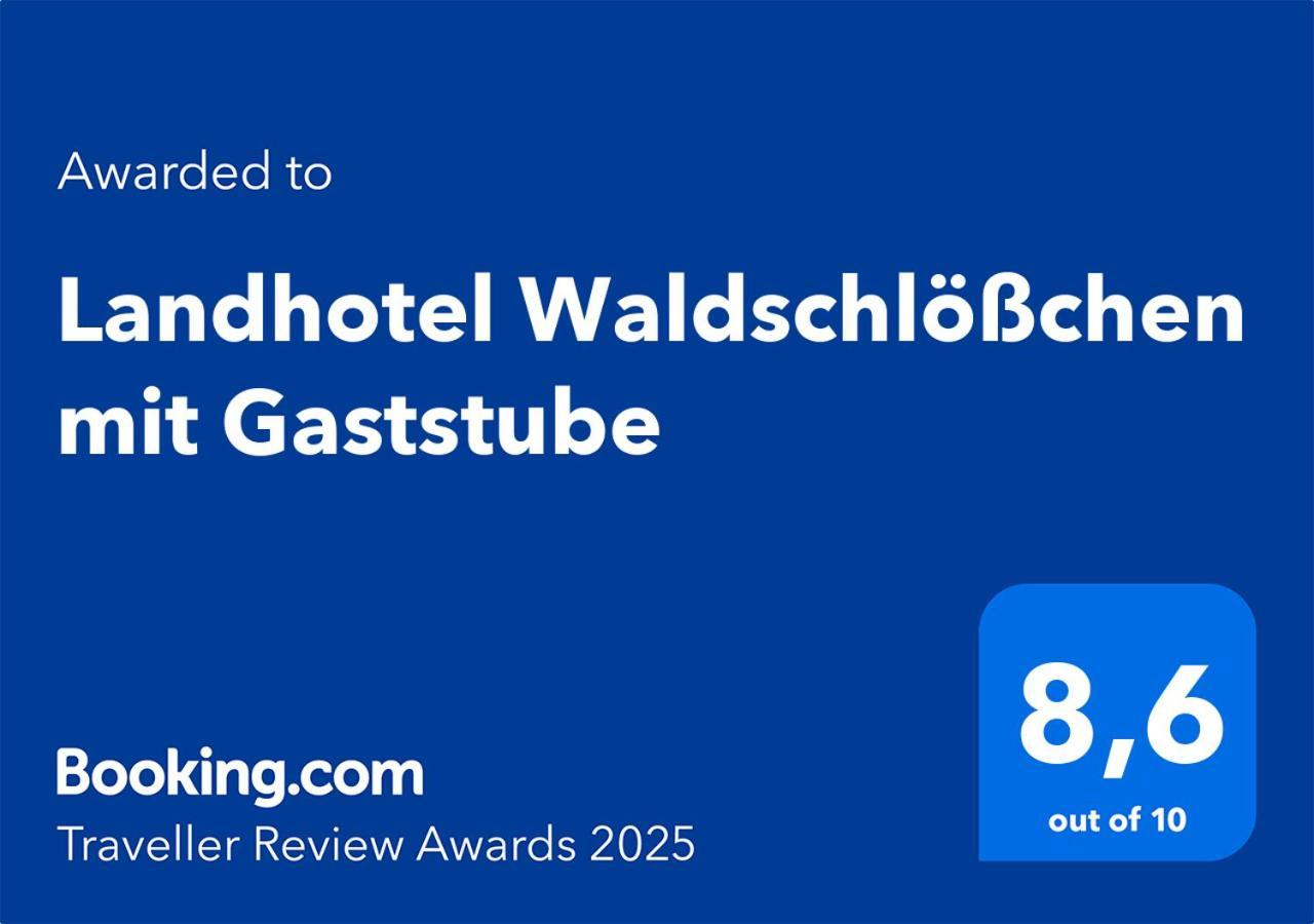 Landhotel Waldschloesschen Mit Gaststube Sohland an der Spree 外观 照片